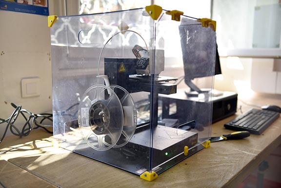 Imprimante 3D du Fablab du Collège Jules Vallès - Avril 2021