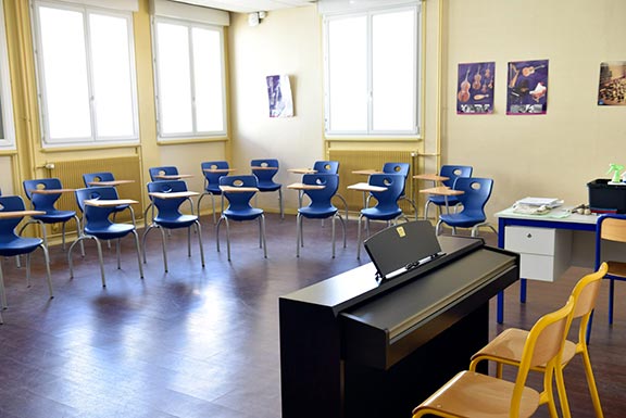 Salle de Musique du Collège Jules Vallès - Avril 2021
